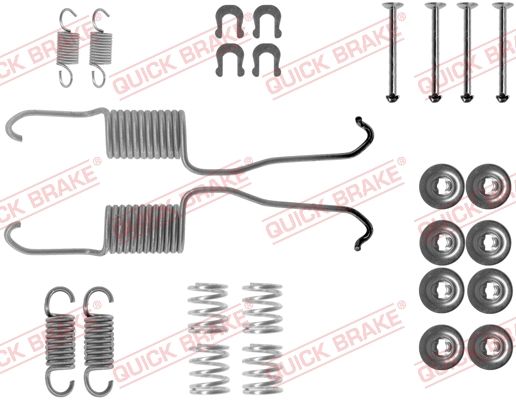 QUICK BRAKE Комплектующие, тормозная колодка 105-0684